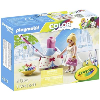 Playmobil color modieuze jurk - 71374