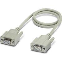 Phoenix Contact Aansluitkabel Serieel, Parallel [1x D-sub bus 9-polig - 1x D-sub stekker 9-polig] 5.00 m Wit - thumbnail