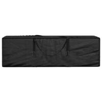 Opbergtas voor tuinkussens 135x40x55 cm polyetheen zwart - thumbnail