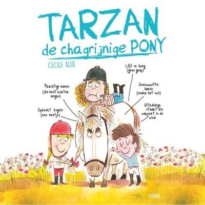 Tarzan, de chagrijnige pony - Cécile Alix - ebook