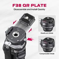 Ulanzi x Coman Zero Y F38 carbon driebeen statief met balhoofd en Falcam F38 quick release - thumbnail