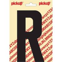 Plakletter Nobel Sticker letter R zwart Pickup - Pickup - thumbnail