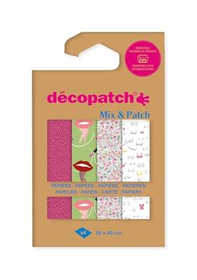 Hobbypapier décopatch 30x40cm 4v ode aan de vrouw