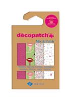 Hobbypapier Décopatch 30x40cm set à 4 vel thema Ode aan de vrouw - thumbnail
