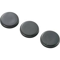 TRU COMPONENTS TC-GMCQR-2518203 Kabeldoorvoering Gesloten Montagegat: 25.1 mm Klem-Ø (max.): 18.9 mm Plaatdikte (max.): 1.5 mm PVC Zwart 100 stuk(s) - thumbnail