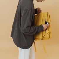 Lefrik Handy Backpack mustard Laptoprugzak - thumbnail