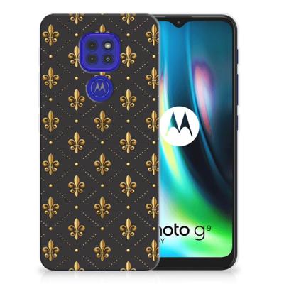 Motorola Moto G9 Play | E7 Plus | TPU bumper | Franse Lelie