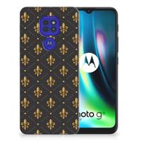 Motorola Moto G9 Play | E7 Plus | TPU bumper | Franse Lelie - thumbnail