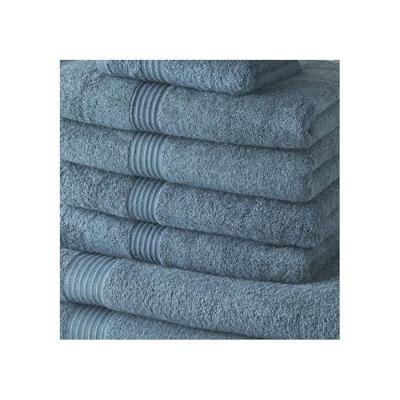 Set van 4 TODAY badhanddoeken 30x50 + 4 badhanddoeken 50x90 + 2 badlakens 70x130 cm 100% Katoen - Pauw