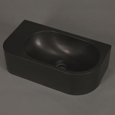 Fontein Luca Sanitair Wand 40x21.5x12 cm Solid Surface Zonder Kraangat Antraciet Links Luca Sanitair Fontein Luca Sanitair Wand 40x21.5x12 cm Solid Surface Zonder Kraangat Antraciet Links Luca Sanitair