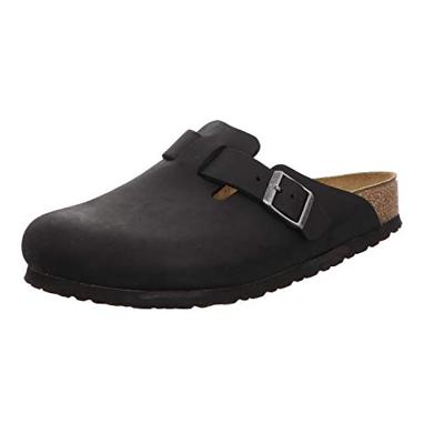 Birkenstock BOSTON OILED LEATHER BLACK - alle