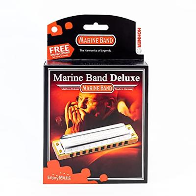 Hohner Marine Band Deluxe D mondharmonica