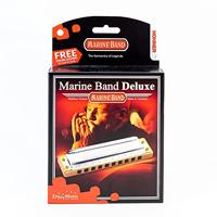 Hohner Marine Band Deluxe D mondharmonica - thumbnail