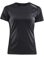 Craft 1907362 Rush Ss Tee W - Black - M - thumbnail