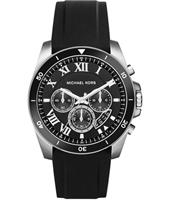 Horlogeband Michael Kors MK8435 Silicoon Zwart 24mm - thumbnail