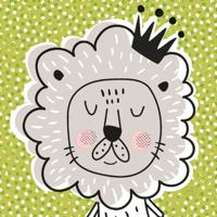 Duni Servetten Playful Lion King 33x33 cm 20 Stuks - thumbnail