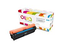 Tonercartridge OWA alternatief tbv HP CE741A blauw - thumbnail