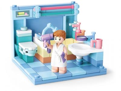 Sluban Mini Handcraft Badkamer 105pc