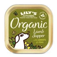 Lily&apos;s Kitchen Organic Supper met Lam natvoer hond 11 x 150 gram - thumbnail