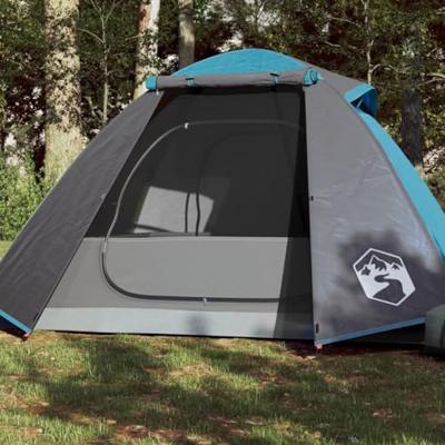 VidaXL Koepeltent 2-persoons waterdicht blauw