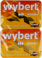 Wybert Keelpastilles Honing Duopack - thumbnail
