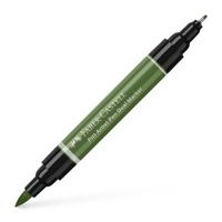 Faber Castell Tekenstift Pitt Artist Pen duo marker - 174 chroomgroen - thumbnail