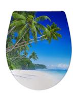 Toiletzitting Cedo Tropical Softclose Strand Veelkleurig Cedo - thumbnail