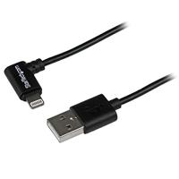 2M ANGLED LIGHTNING TO USB CABLE CHARGE AND SYNC 6 FT - thumbnail