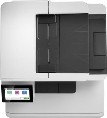 HP Color LaserJet Enterprise M480f MFP Multifunctionele printer Laser, kleur Kleur A4 Printen, scannen, kopiëren, faxen ADF, Duplex, LAN, USB