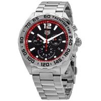 Tag Heuer Formule 1 chronograaf quartz herenhorloge met zwarte wijzerplaat CAZ101Y.BA0842 - thumbnail