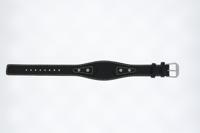 Horlogeband Fossil ES9875 Onderliggend Leder Zwart 6mm - thumbnail