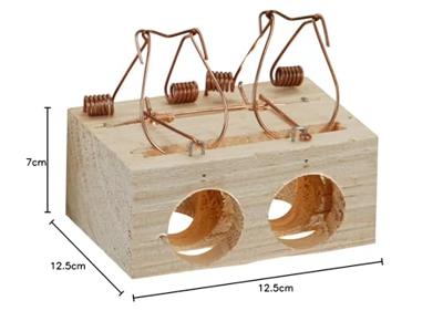 Knaagdier val Sauvic 9,5 x 6,4 x 4,1 cm