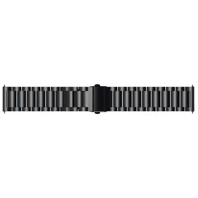 Just in Case Samsung Rvs Bandje Zwart 22mm Just in Case Samsung Rvs Bandje Zwart 22mm