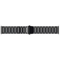 Just in Case Samsung Rvs Bandje Zwart 22mm - thumbnail