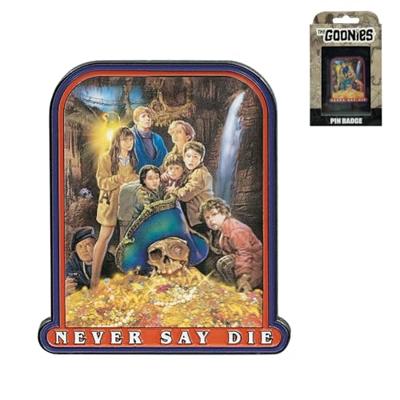 The Goonies Pin Badge 40th Anniversary Never Say Die