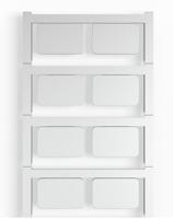 Weidmüller 1014640000 SM 27/18 MC NE GR Apparaatmarkering Montagemethode: Plakken Markeringsvlak: 18 x 27 mm Grijs Aantal markeringen: 80 80 stuk(s) - thumbnail