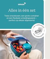 Amuse rikko lagoon sky lunchbox blauw/paars - thumbnail