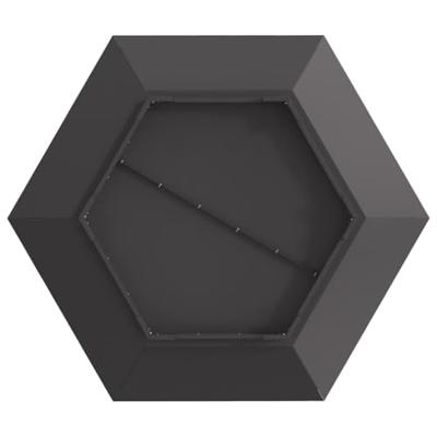 Vuurkorf Zwart 100 x 100 x 28 cm Staal
