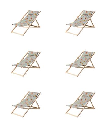 Houten strandstoel ca. 120x55 cm Florina orange (6 stuks) Madison - Madison Houten strandstoel ca. 120x55 cm Florina orange (6 stuks) Madison - Madison