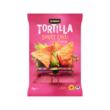 Jumbo Tortilla Sweet Chili Chips 170 g