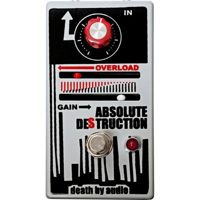Death By Audio Absolute Destruction fuzz effectpedaal Death By Audio Absolute Destruction fuzz effectpedaal
