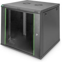 Digitus DN-19 12U-6/6-EC-SW 19inch-wandkast (b x h x d) 600 x 638 x 600 mm 12 HE Zwart, Zwart (mat), Zwart (RAL 9005) - thumbnail