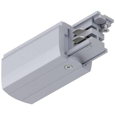 Paulmann 91359 ProRail3 End Feed 230V-railsysteemcomponenten Eindvoeding ProRail3 Zilver Paulmann 91359 ProRail3 End Feed 230V-railsysteemcomponenten Eindvoeding ProRail3 Zilver