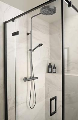 Ben Engraved handdouche rond Ø8,4cm gunmetal Ben Engraved handdouche rond Ø8,4cm gunmetal