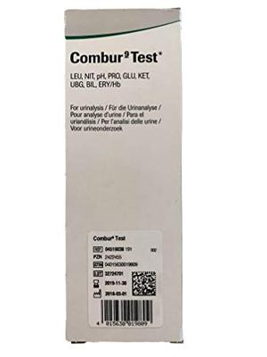 Combur 9 Test Strips 50 04510038191