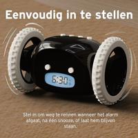 Clocky CL-BLACK Wekker Zwart - thumbnail