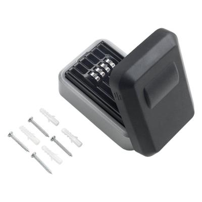 Metaltex sleutelkasje met cijferslot zilver/zwart