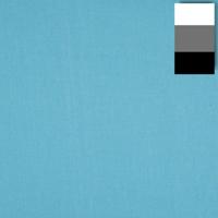 Walimex stoffen achtergrond 2,85 x 6 m turquoise - thumbnail