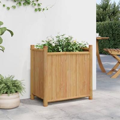 VidaXL Plantenbak 50x30x50 cm bamboe