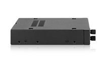 Icy Dock MB492SKL-B 3,5 SATA mobile rack voor 2x 2,5 - thumbnail